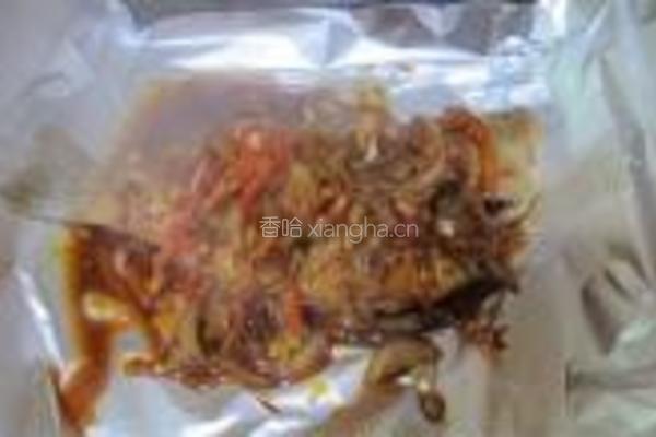 锡纸鲈鱼的做法图解8
