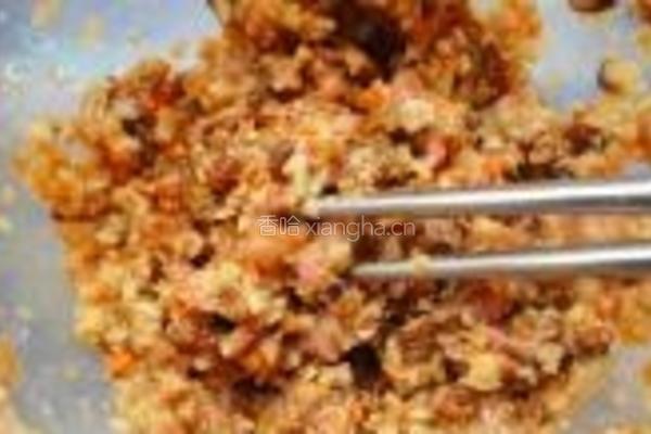 轻松熊蒸肉饼的做法图解4