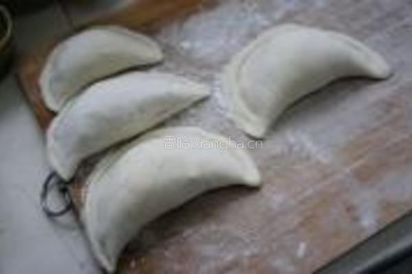猪肉茴香盒子的做法图解4