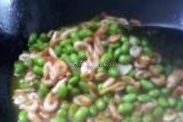毛豆炒河虾的做法图解6