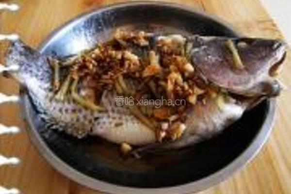 清蒸福寿鱼的做法图解8