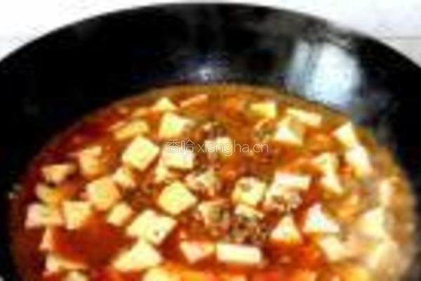 麻婆豆腐的做法图解11
