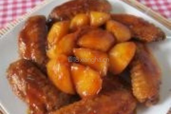 苹果酸焖鸡翅的做法图解8