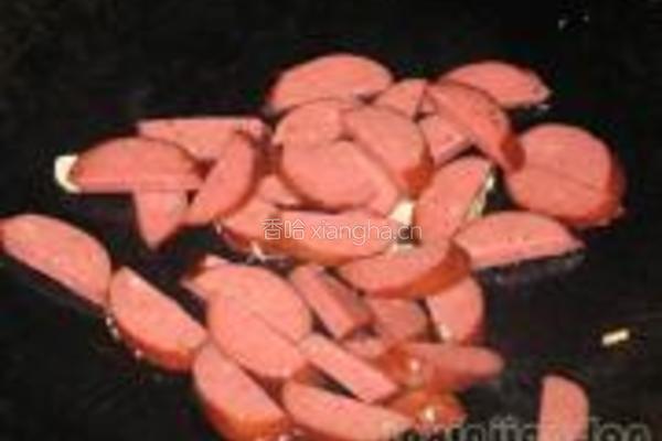 香肠炒豆腐的做法图解6