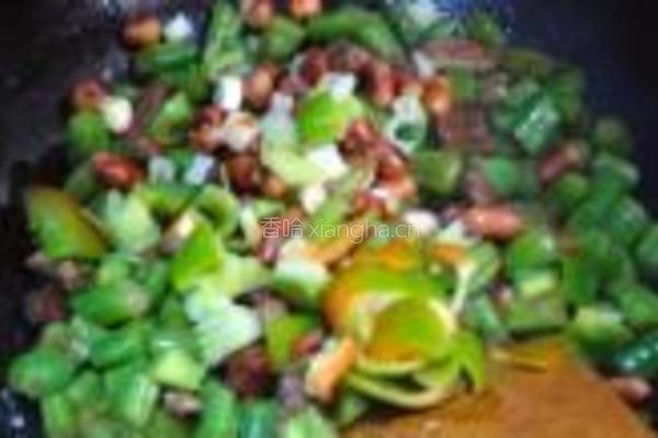 豆丁橄榄菜的做法图解8