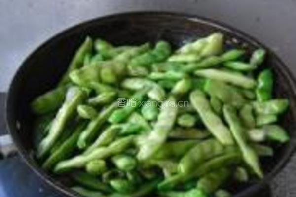 素烧油豆角的做法图解5