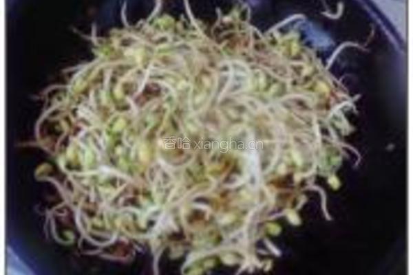 肉炒黄豆芽的做法图解8