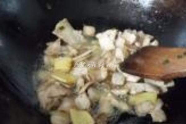 蒜苗小炒肉的做法图解4