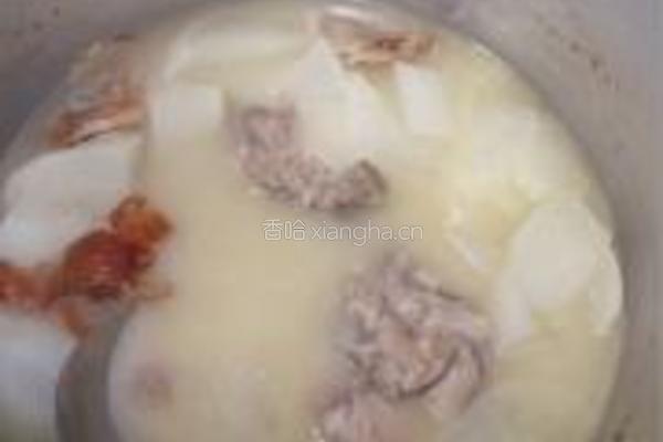 咸鱼头煲萝卜的做法图解4