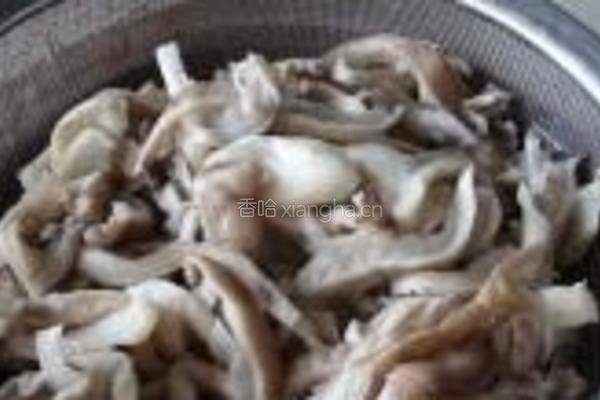 干煸平菇的做法图解4