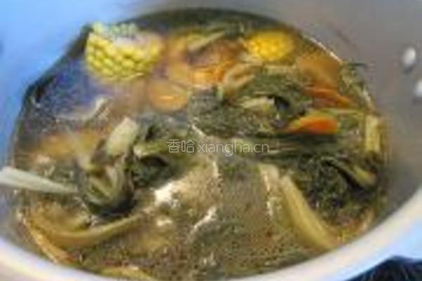 菜干罗汉果汤的做法图解7