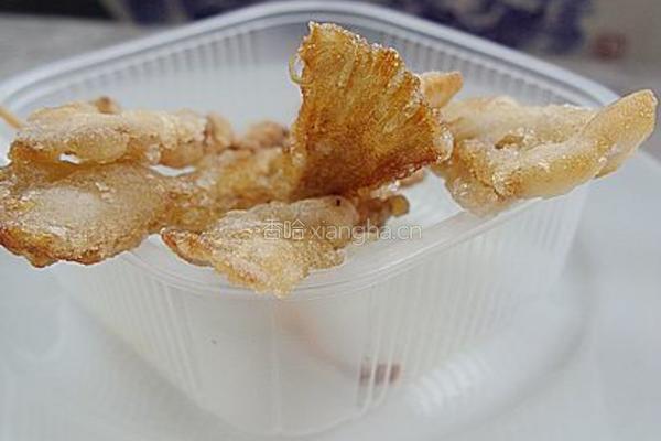 酥脆炸平菇