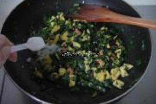 韭菜鸡蛋馅饼的做法图解8