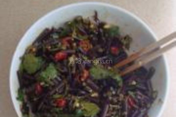 辣味蕨菜凉粉的做法图解11