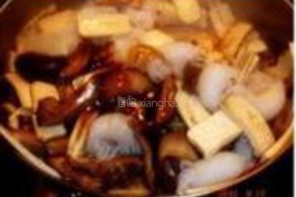 蚝油炒冬菇魔芋丝的做法图解4