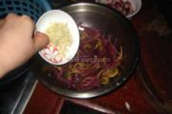 凉拌蕨菜的做法图解5
