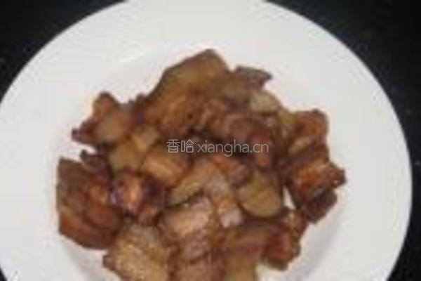 榨菜辣椒炒肉的做法图解5