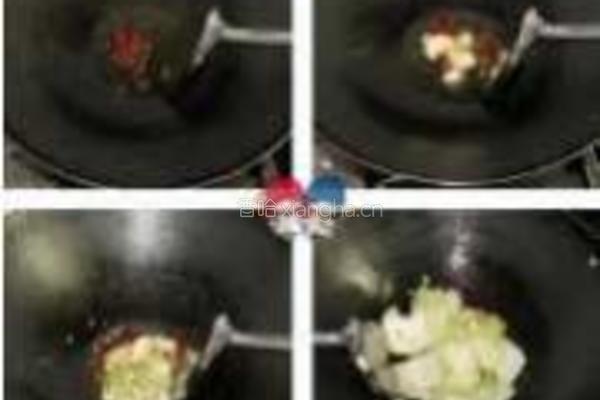 醋溜白菜的做法图解4