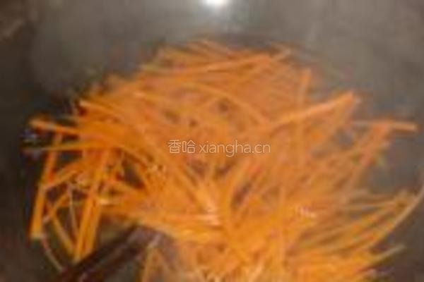 青瓜胡萝卜拌海发菜的做法图解6