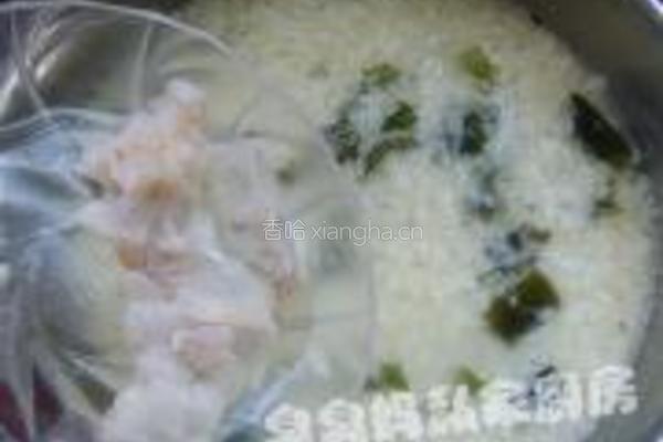 虾仁海木耳焖饭的做法图解6