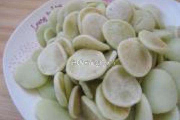 青菜金钱饼的做法图解1