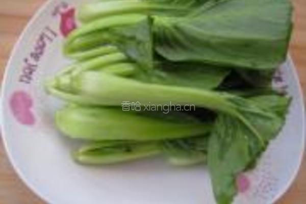 青菜金钱饼的做法图解2