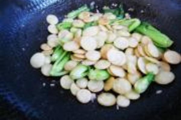 青菜金钱饼的做法图解7