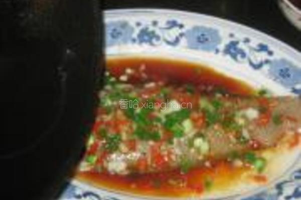 清蒸辣味方板鱼的做法图解6