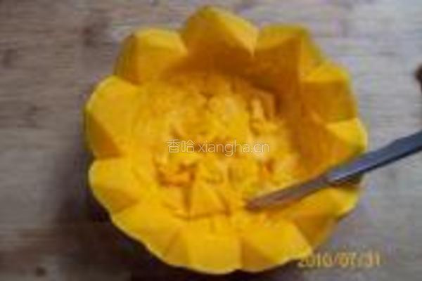 八宝南瓜百年合的做法图解6