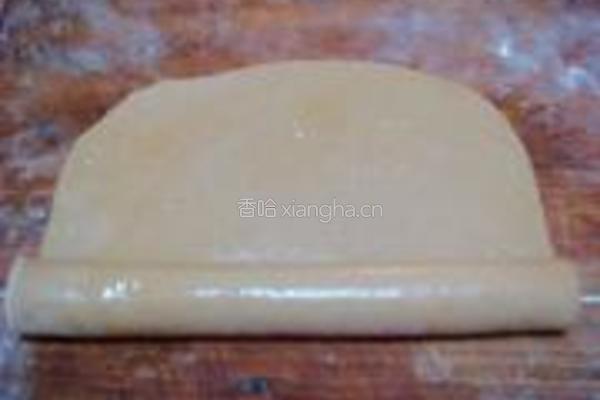奶香红茶花卷的做法图解6