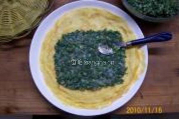 荠菜鲜肉黄金条的做法图解23
