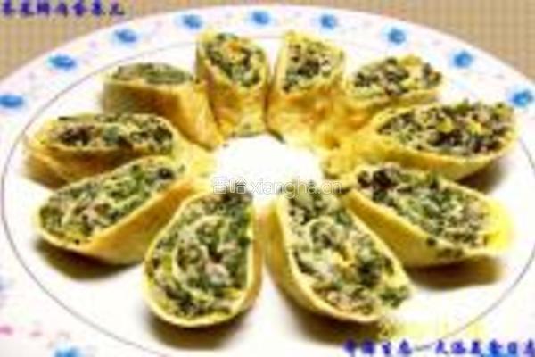 荠菜鲜肉黄金条的做法图解41