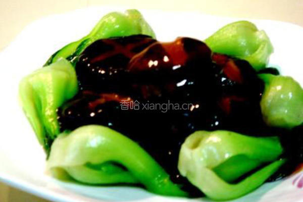 碧绿香菇盒