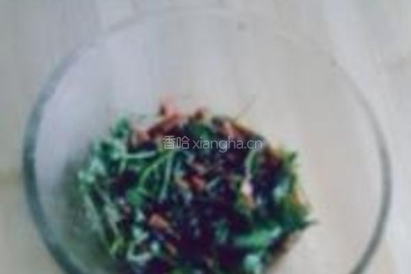 香菜火腿拌豆腐的做法图解9