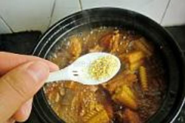 甜辣玉米排骨的做法图解20