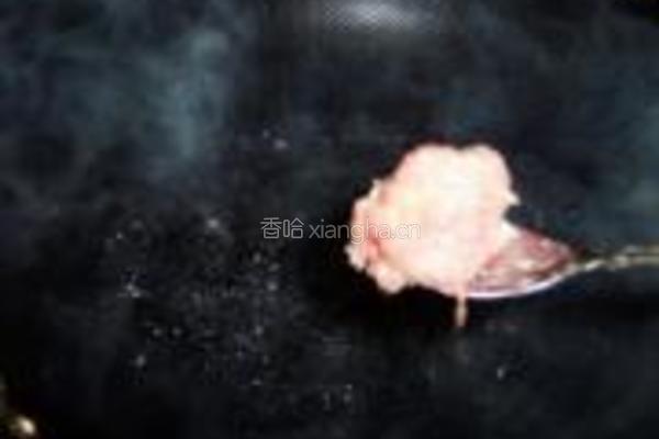 苦瓜汆丸子的做法图解4