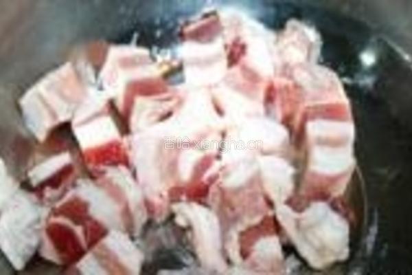 塔吉锅雪碧红烧肉的做法图解3
