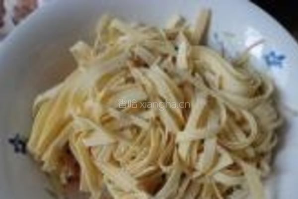 金针菇拌干豆腐丝的做法图解5