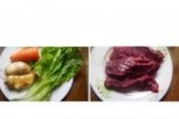 姜炒牛肉丝的做法图解1