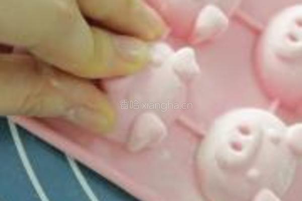 猪头月饼的做法图解12