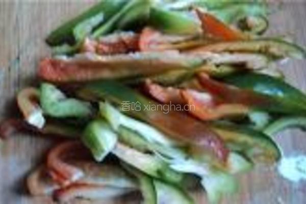 虾米炒杂蔬的做法图解2