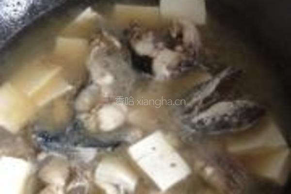 黑鱼豆腐汤的做法图解6