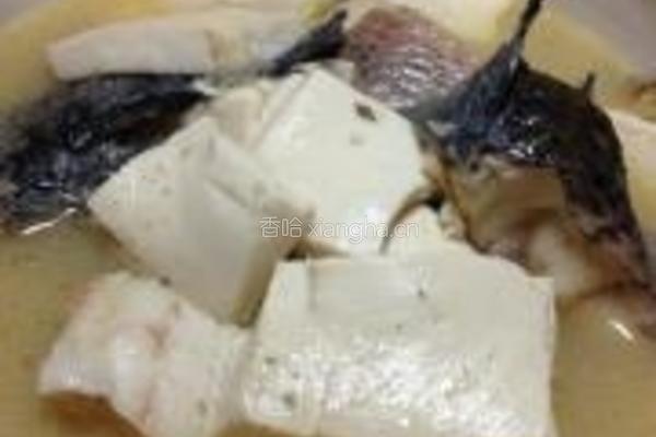 黑鱼豆腐汤的做法图解8