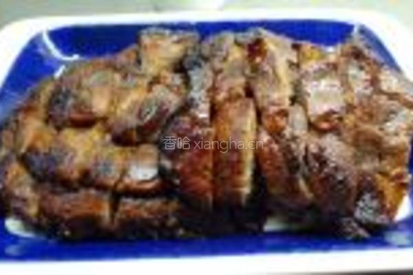 黑椒蚝油烤猪排的做法图解7