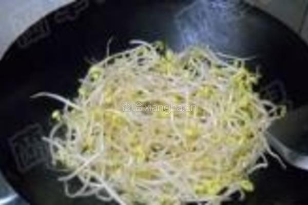 酸辣黄豆芽的做法图解3