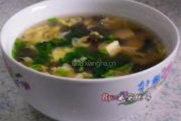 紫菜豆腐汤的做法图解7