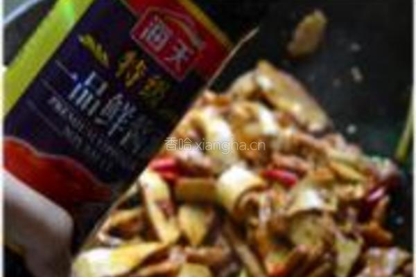 香干炒肉的做法图解8