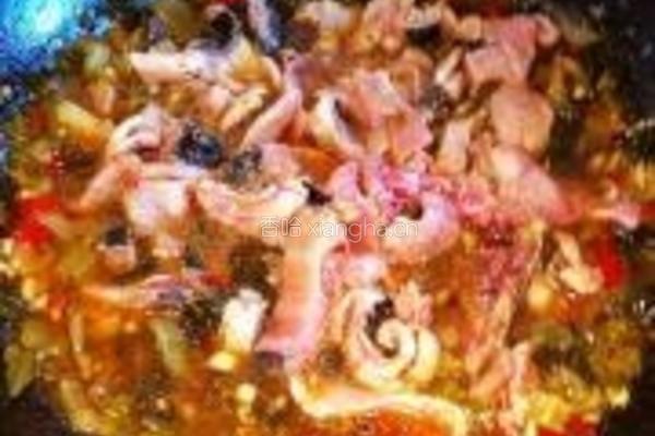 酸菜黑鱼的做法图解5