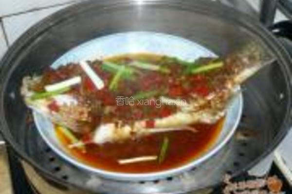 酱蒸罗非鱼的做法图解8
