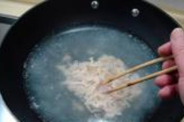 鸡丝拌春笋的做法图解7